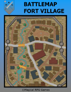 Battlemap Fort Village