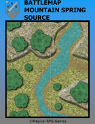 Battlemap Mountain Spring Source