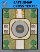Battlemap Cross Temple