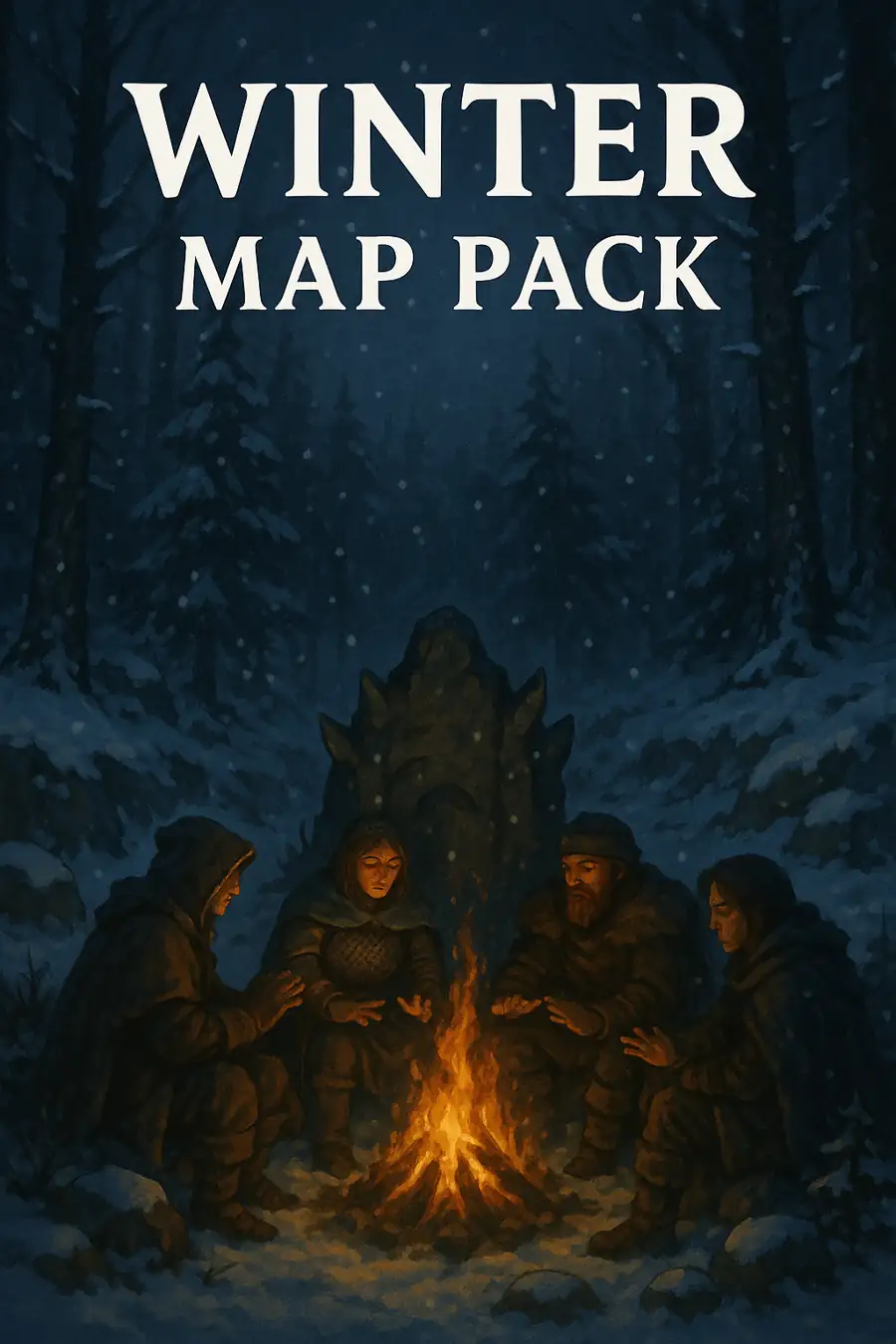 Winter Map Pack - Magical RPG Games | DriveThruRPG