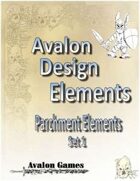 Avalon Design Elements Parchment Set 1