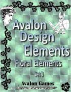 Avalon Design Elements, Floral Set 3