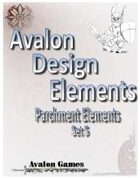 Avalon Design Elements, Parchment Set #5