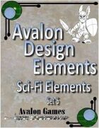 Avalon Design Elements, Sci-Fi Set #5
