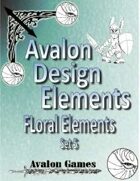 Avalon Design Elements, Floral Set #5