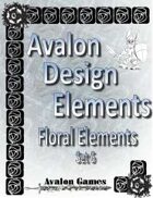Avalon Design Elements, Floral Set #6
