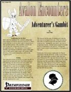 Avalon Encounters Vol 1, Issue #11, The Adventurer’s Gambit