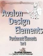 Avalon Design Elements, Parchment Set 8