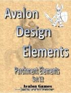Avalon Design Elements, Parchment Set 12