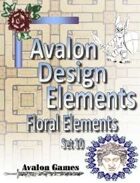 Avalon Design Elements, Floral Set 10