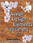 Avalon Design Elements, Floral Set 12