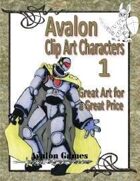 Avalon Clip Art Characters, Star Knight 1