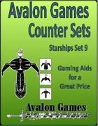 Avalon Counter Sets. Starships Set 9
