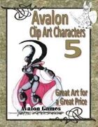 Avalon Clip Art Characters, Star Knight 2