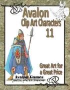 Avalon Clip Art Characters, Elf 1