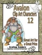 Avalon Clip Art Characters, Dwarf 3