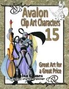 Avalon Clip Art Characters, Star Knight 4