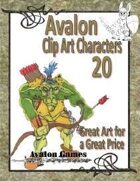 Avalon Clip Art Characters, Goblin 2