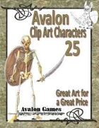 Avalon Clip Art Characters, Skeleton