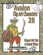 Avalon Clip Art Characters, Goblin 4