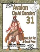 Avalon Clip Art Characters, Barbarian 3