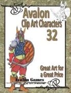 Avalon Clip Art Characters, Goblin 5