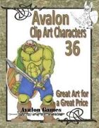 Avalon Clip Art Characters, Orc 2