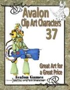Avalon Clip Art Characters, Sci-Fi Girl