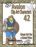 Avalon Clip Art Characters, Orc 3