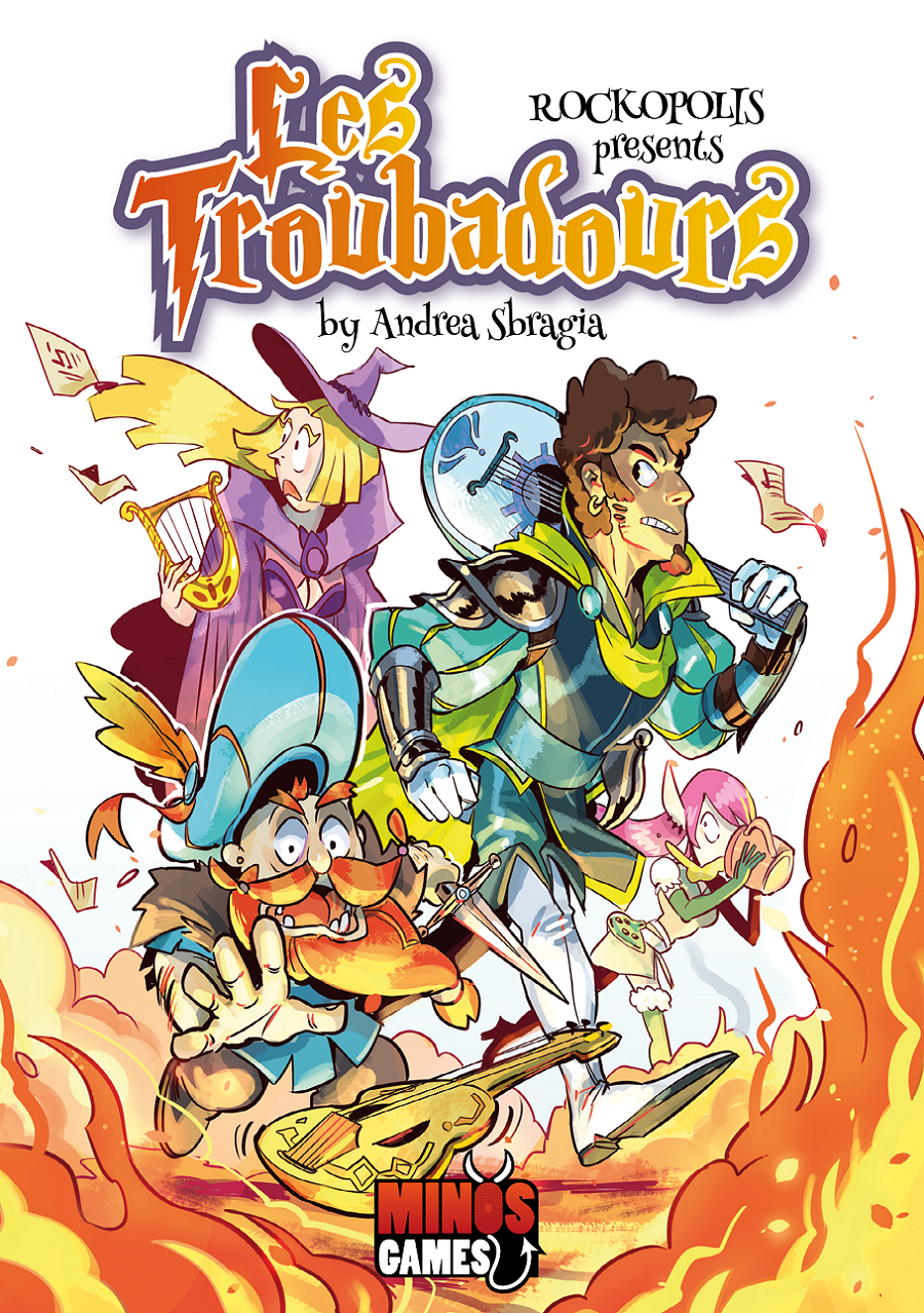 Rockopolis RPG: Les Troubadours - English - Minos Games | DriveThruRPG