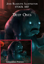 Monster - Deep Ones- Stock Art