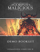 Corpus Malicious Demo Booklet