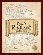 High Rhûland Region Map