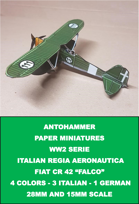 Ww2-0001 - Italians - fiat cr 42 falco