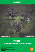 F-0025 - Graveyards Giant Bats