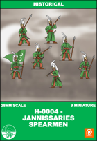 H-0005 - Jannissaries Spearmen