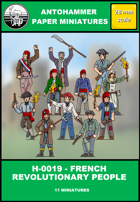 H-0019 - FRENCH REVOLUTIONARY PEOPLE