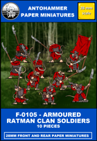 F-0105 - ARMOURED RATMAN CLAN SOLDIERS