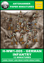 H-WW1-005 - GERMAN INFANTRY