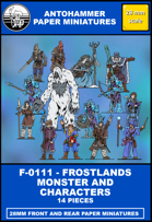 F-0111 - FROSTLANDS MONSTER AND CHARACTERS