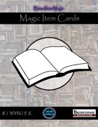 Magic Item Cards - Boundless Magic