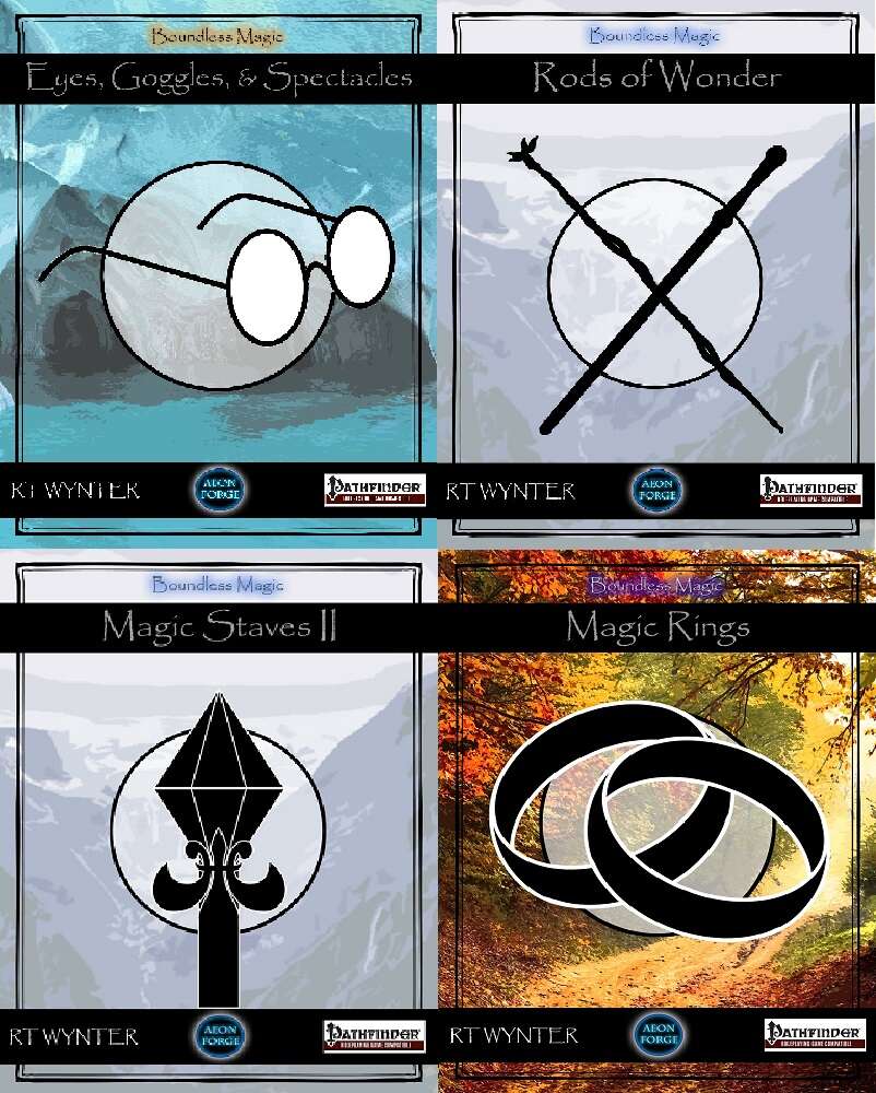 Boundless Magic Item Bundle 4 [BUNDLE] - Aeon Forge | DriveThruRPG