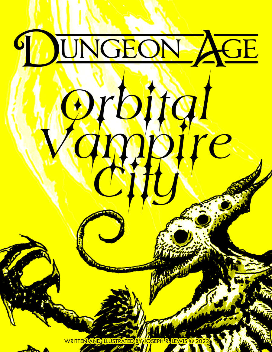 Cover of Orbital Vampire City