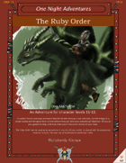 The Ruby Order (Levels 11-12)