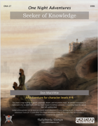 Seeker of Knowledge (Levels 4-8)