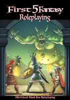 First Five Fantasy Roleplaying