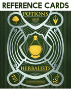 POTIONS AND HERBALISTS - Reference Cards