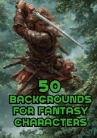 50 Backgrounds for Fantasy Characters