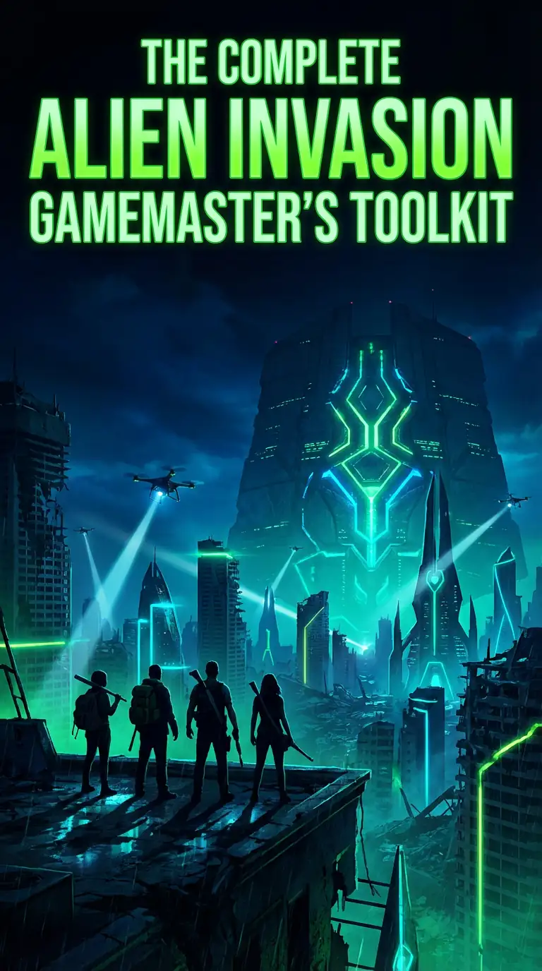 Cover of THE COMPLETE ALIEN INVASION GAMEMASTER’S TOOLKIT