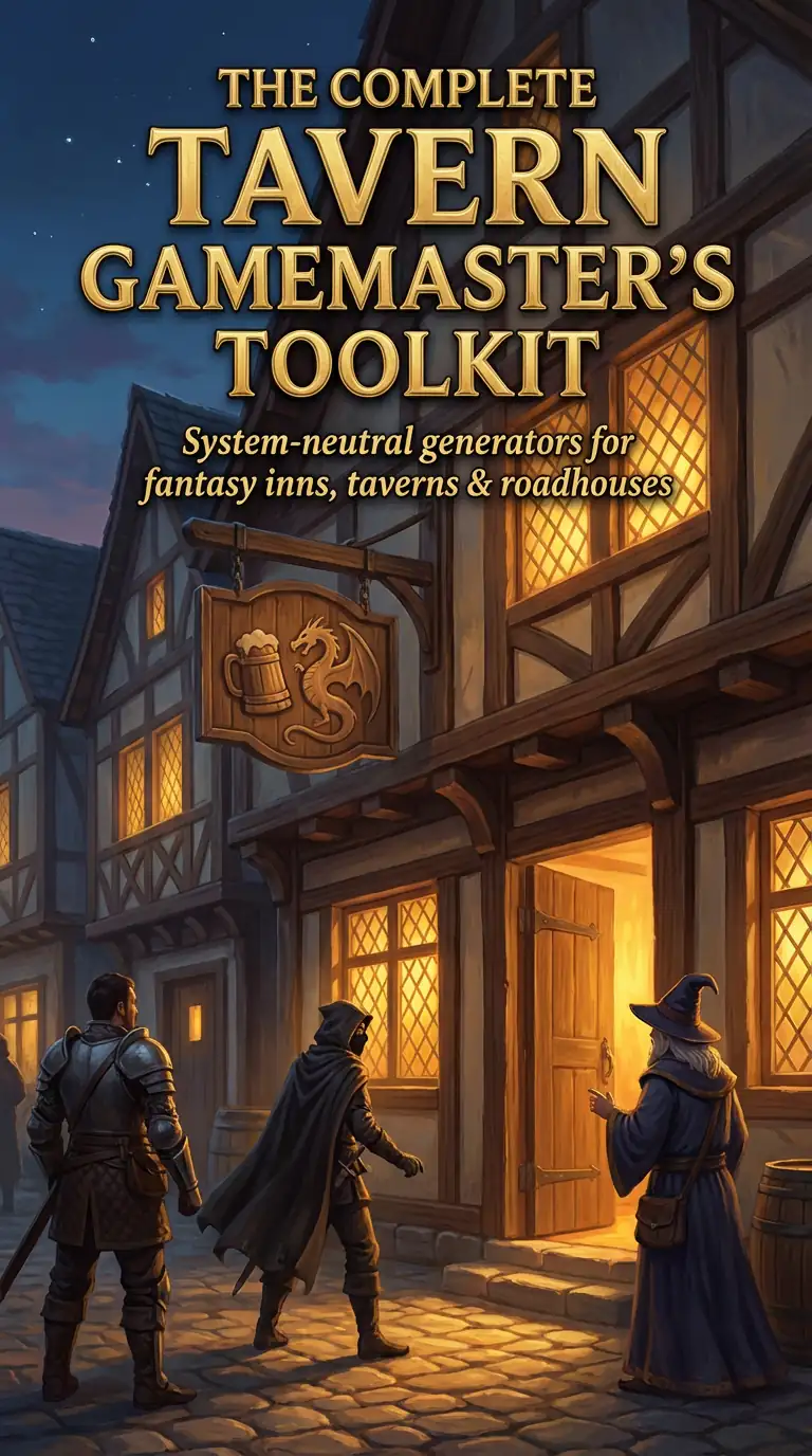 Cover of THE COMPLETE TAVERN GAMEMASTER’S TOOLKIT